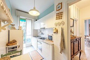 Stylish flat balcony near Rapallo Castle