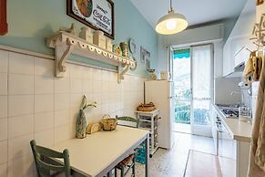 Stylish flat balcony near Rapallo Castle