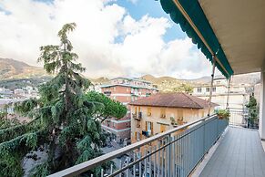 Stylish flat balcony near Rapallo Castle