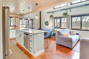 Dock & Furnished Patio: Minnesota Lake House