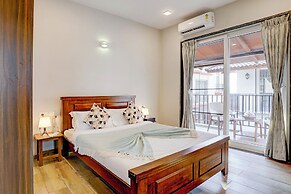 Elivaas Irene Jade 3BHK Pvt Pool Garden with Balconies