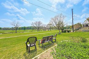 Golf Course Views: Family Home w/ Yard in Salado!