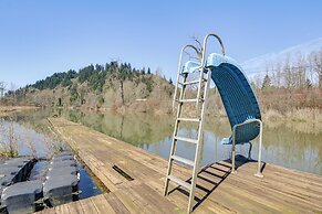 Fish, Swim & Hike: Waterfront Home in Longview!