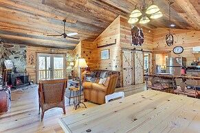 Couple's Retreat: Mtn-view Cabin in Blue Ridge!