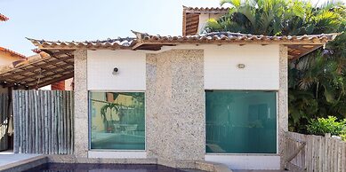 Bz35 Casa com piscina aquecida em Geribá