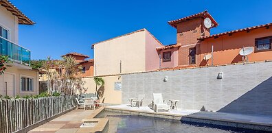 Bz35 Casa com piscina aquecida em Geribá