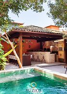 Bz37 Casa com Piscina a 200M da praia