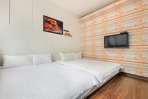 Orange house