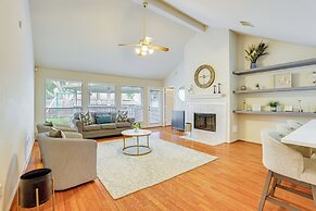 Private Yard + Gazebo: Quiet Houston Home