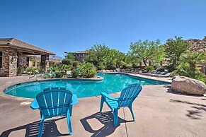 25 Mi to Zion: Rock 'n' Roll Condo w/ Mtn View!