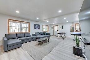 Lakefront Poconos Cabin w/ Deck & Game Room