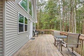 Lakefront Poconos Cabin w/ Deck & Game Room