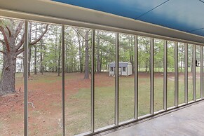 Private Dock + Pool Table: Lake Marion Getaway