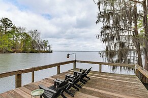 Private Dock + Pool Table: Lake Marion Getaway