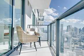 Miami Paraiso Modern Rooftop Pool Walk to Midtown