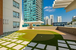 Miami Vice Chic Pool and Steps to Midtown Shops