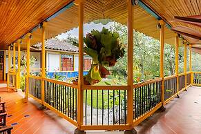 Casa cafetera cerca del Parque del Café