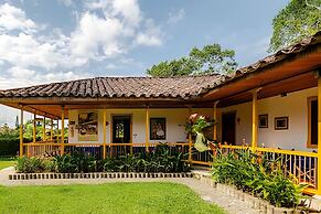 Casa cafetera cerca del Parque del Café