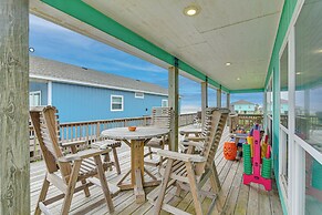 Gulf Views: Beachfront Bolivar Peninsula Escape!