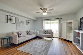 < Half Mi to Gulf: Biloxi Condo w/ Patio!