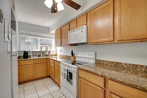 < Half Mi to Gulf: Biloxi Condo w/ Patio!