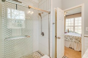 Private Deck & Views: Rural Virginia Escape