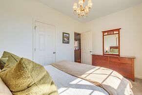 Private Deck & Views: Rural Virginia Escape