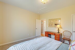 Private Deck & Views: Rural Virginia Escape