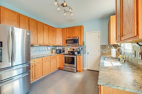 Private Deck & Views: Rural Virginia Escape