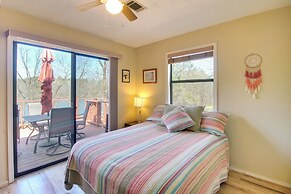 Dock & Water-view Deck: Home on Lake Dardanelle
