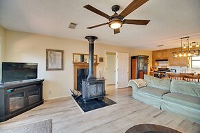 Dock & Water-view Deck: Home on Lake Dardanelle