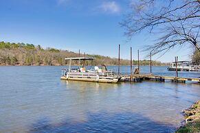 Dock & Water-view Deck: Home on Lake Dardanelle