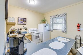 Lanai & Fire Pit: Riverfront Studio in Chiefland!