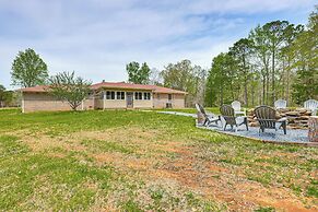 Near Lake Jordan: Secluded Getaway w/ Game Room!