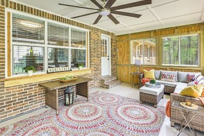 Near Lake Jordan: Secluded Getaway w/ Game Room!
