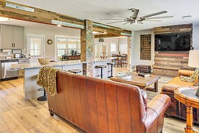 Near Lake Jordan: Secluded Getaway w/ Game Room!