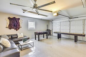 Near Lake Jordan: Secluded Getaway w/ Game Room!