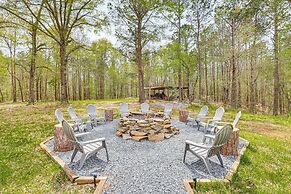 Near Lake Jordan: Secluded Getaway w/ Game Room!