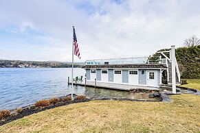 Private Dock at Lake George Getaway