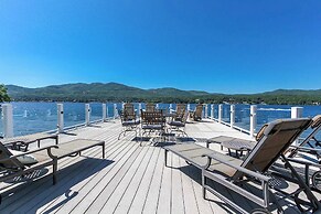 Private Dock at Lake George Getaway