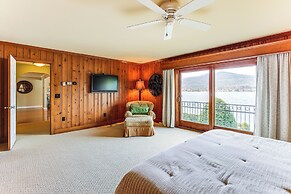 Private Dock at Lake George Getaway