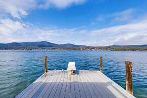 Private Dock at Lake George Getaway