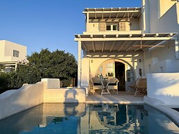 Argana Home Sleeps 5 Plaka Beach With Private Pool