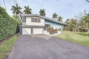 8 Mi to Las Olas Beach: Canal-front Oasis w/ Pool!