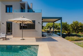 Oceanfront Villa Elaia Private Pool Panoramic Views