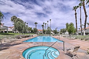 Steps to Community Pool & Spa: Palm Desert Condo!