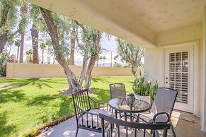 Steps to Community Pool & Spa: Palm Desert Condo!