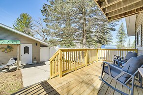 Deck & Scenic Views: Lakefront Cottage in Hale!