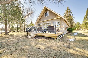 Deck & Scenic Views: Lakefront Cottage in Hale!