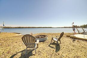 Deck & Scenic Views: Lakefront Cottage in Hale!
